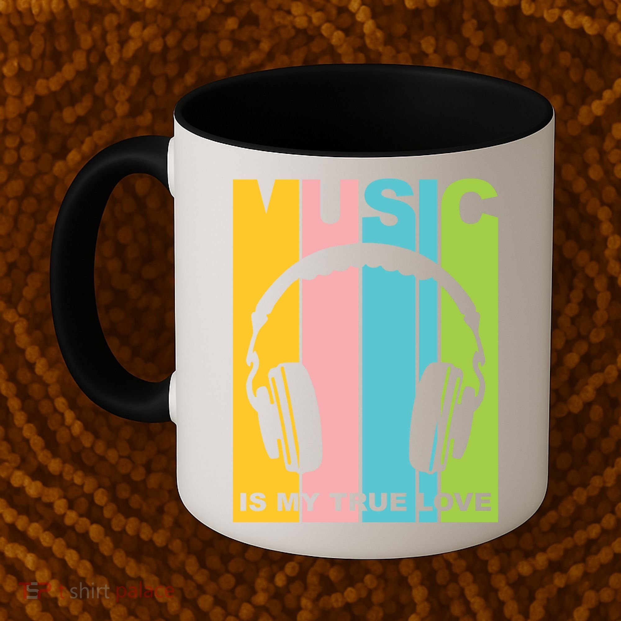 Music Is My True Love Coffee Mug