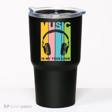 Music Is My True Love Tumbler