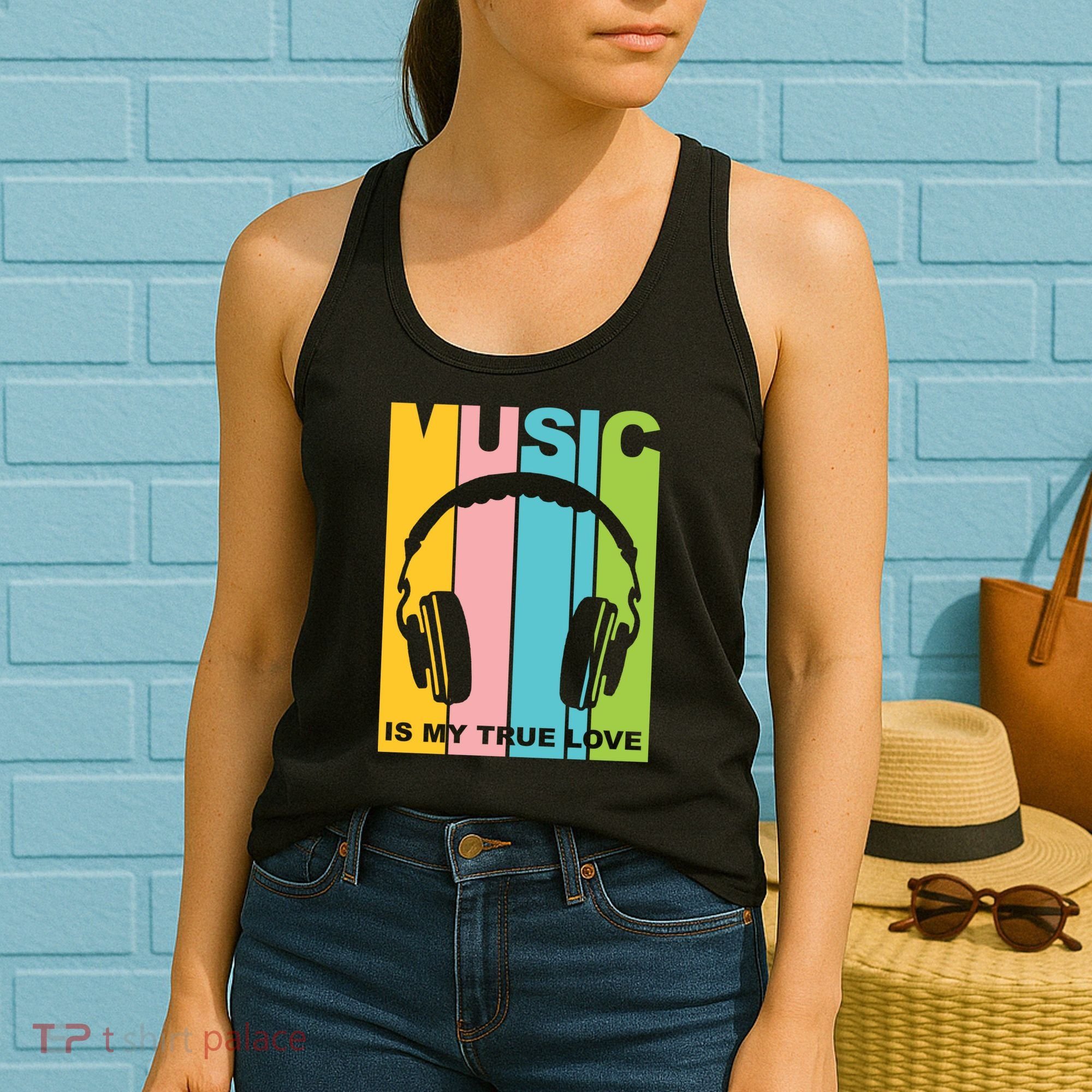 Music Is My True Love Women's Tank Top