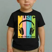 Music Is My True Love Toddler T-Shirt thumb 2