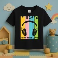 Music Is My True Love Toddler T-Shirt thumb 3