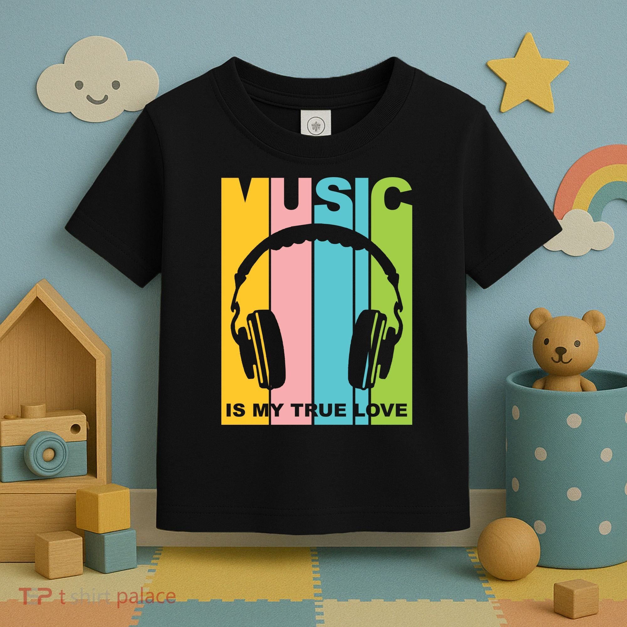 Music Is My True Love Toddler T-Shirt