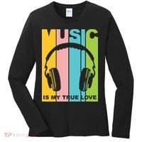 Music Is My True Love Women's Long Sleeve Shirt thumb 0