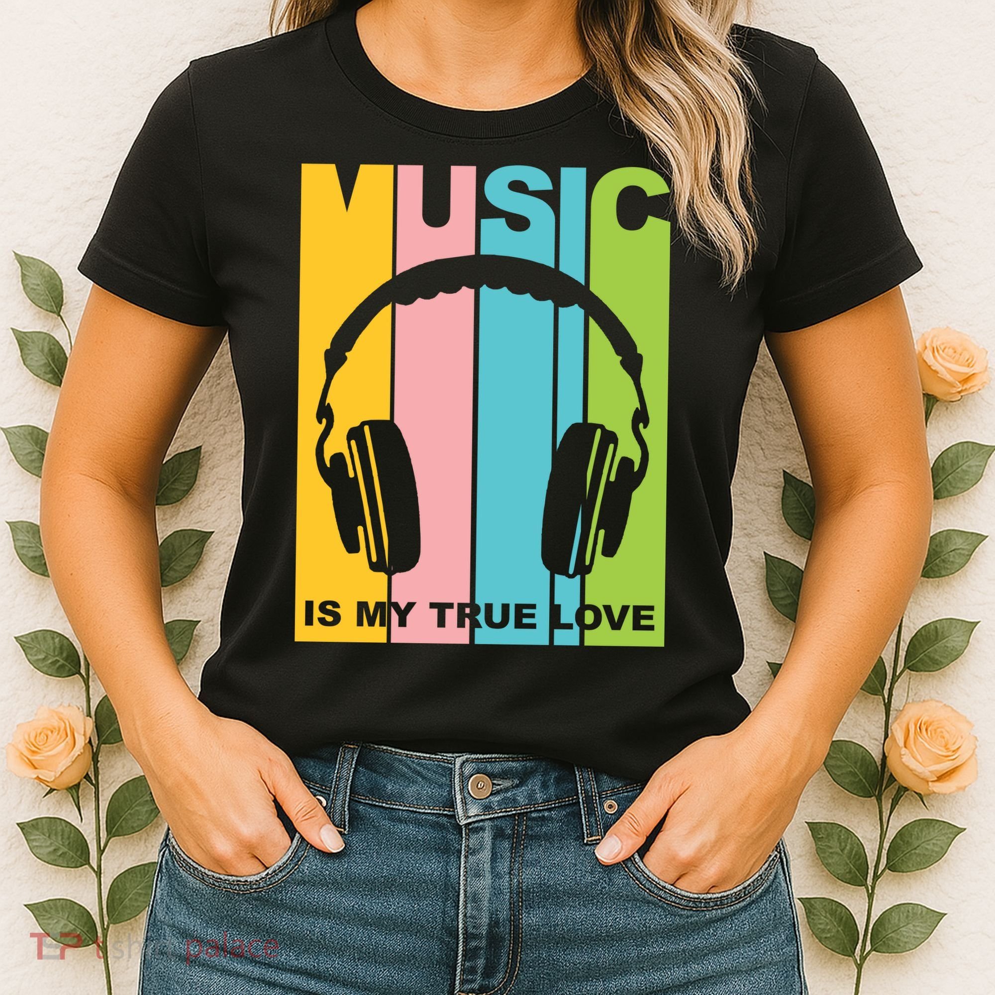 Music Is My True Love Women's T-Shirt