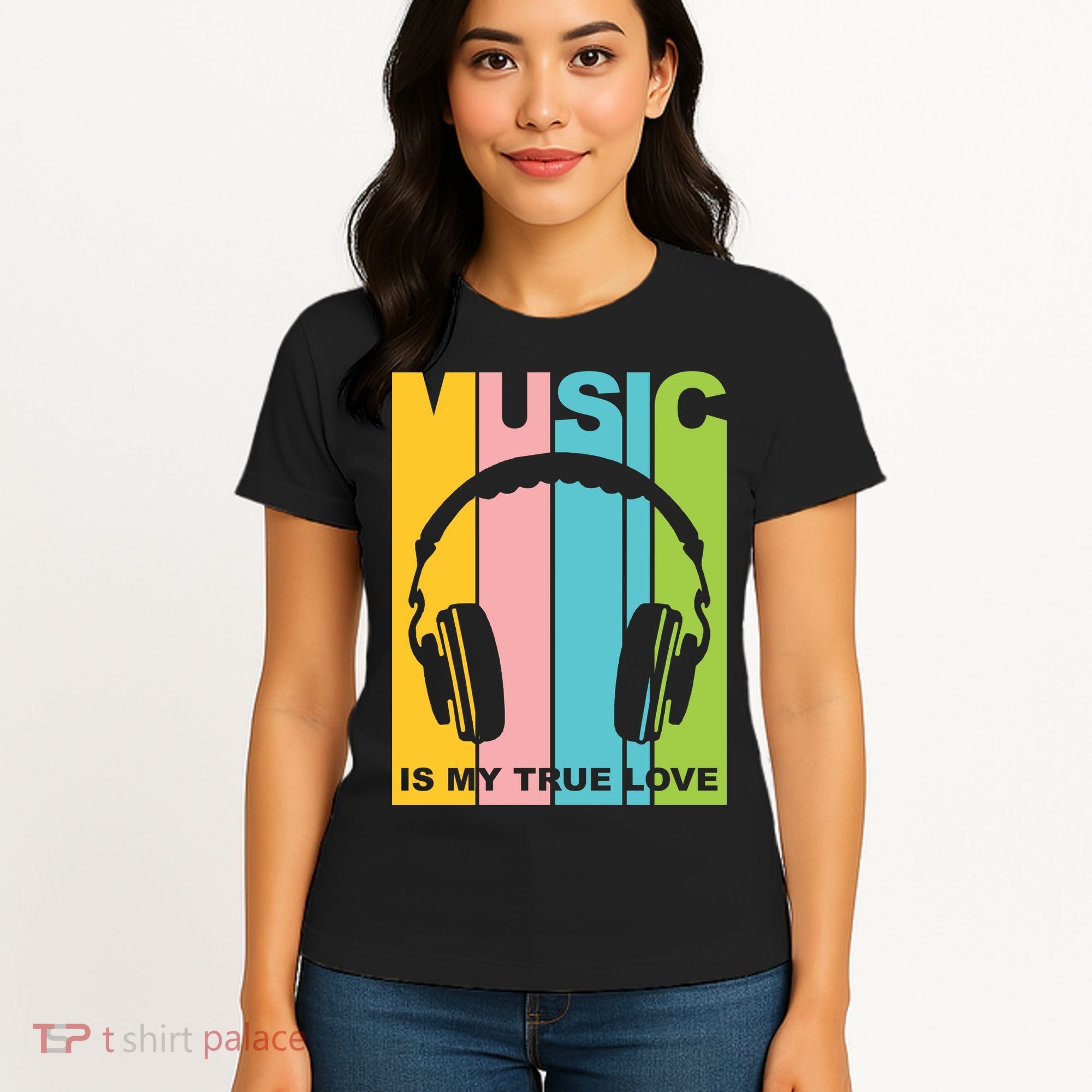 Music Is My True Love Women's T-Shirt