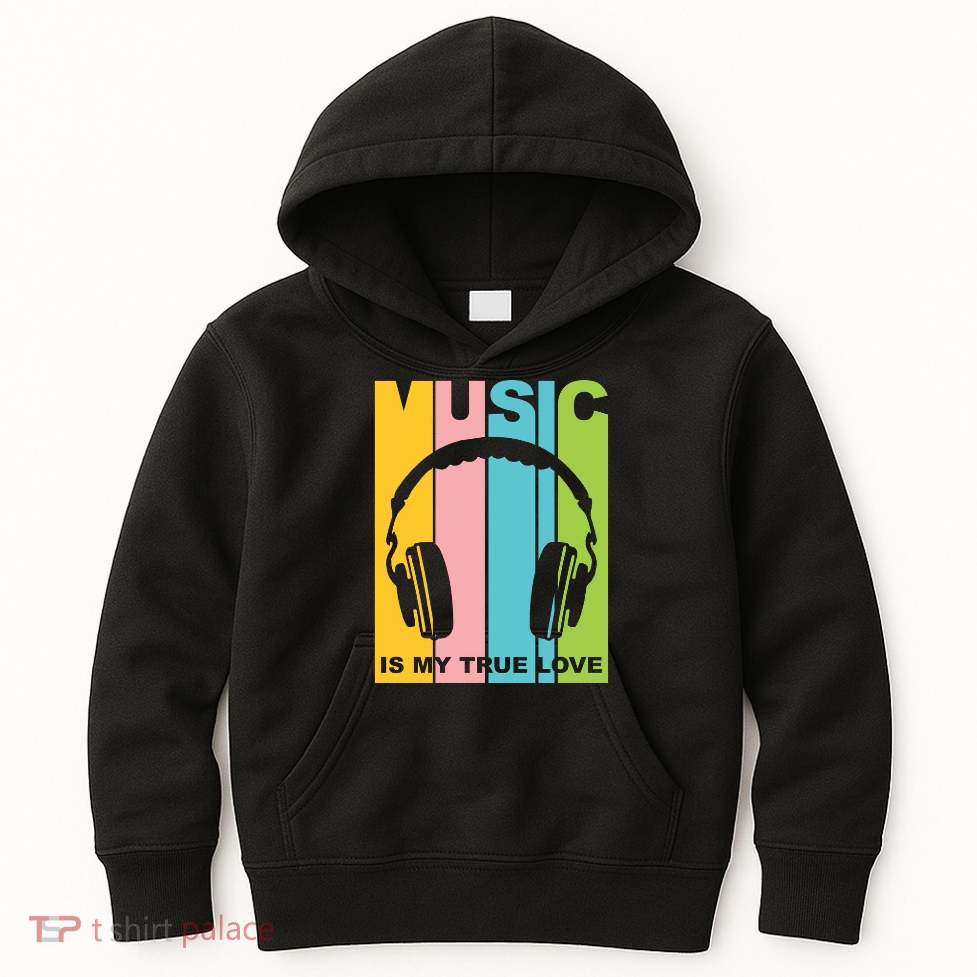Music Is My True Love Kids Hoodie