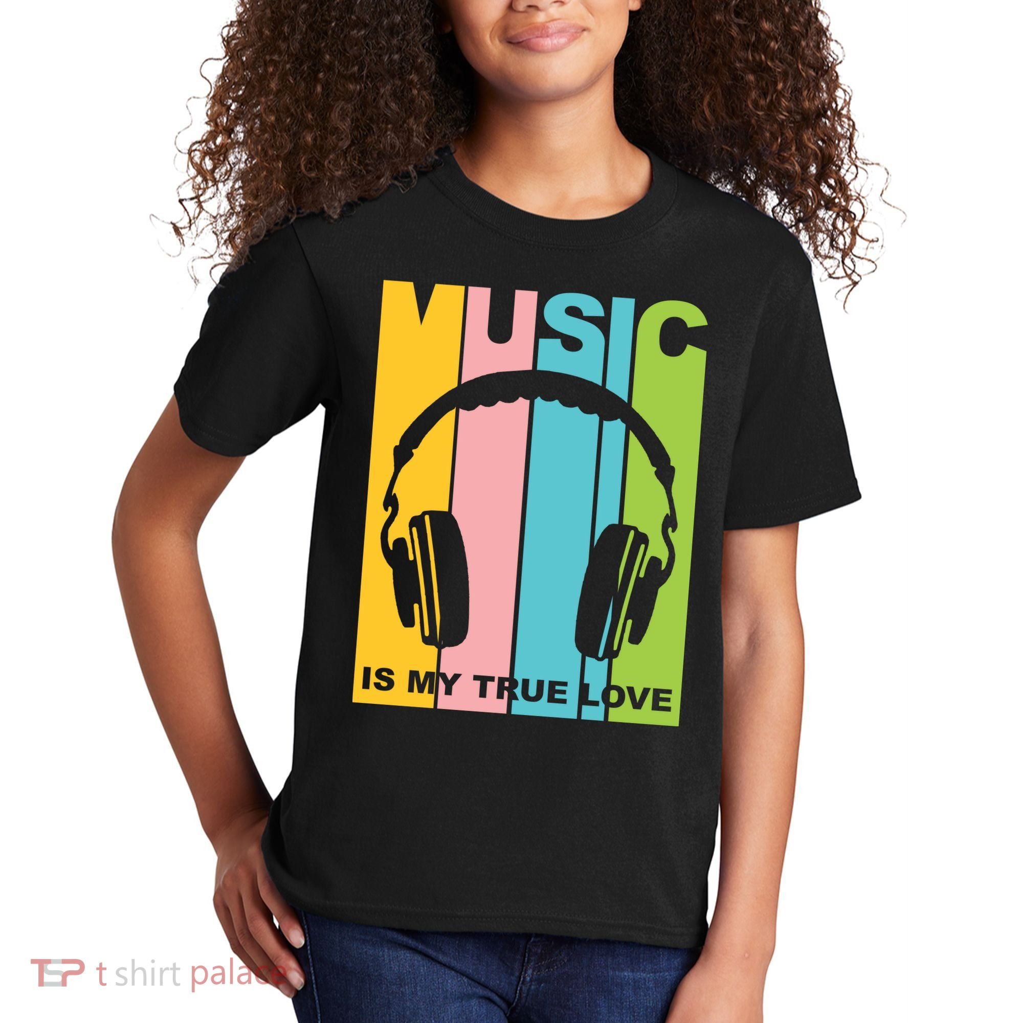 Music Is My True Love Kids T-Shirt