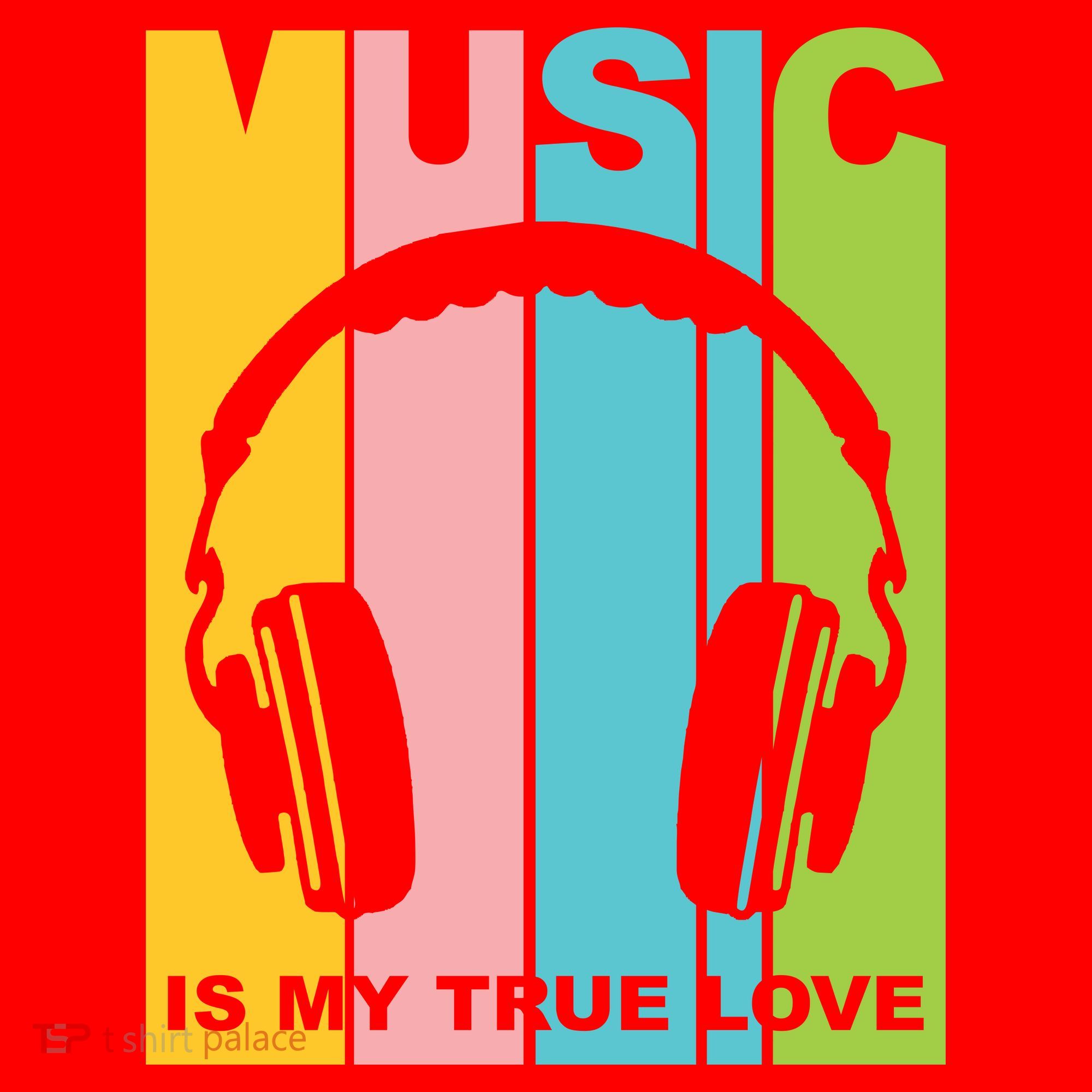 Music Is My True Love Santa Hat