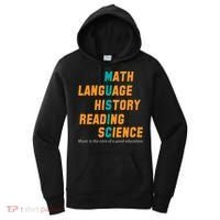Music Is The Core Of A Good Education  Women's Hoodie thumb 0