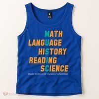 Music Is The Core Of A Good Education  Tank Top thumb 2