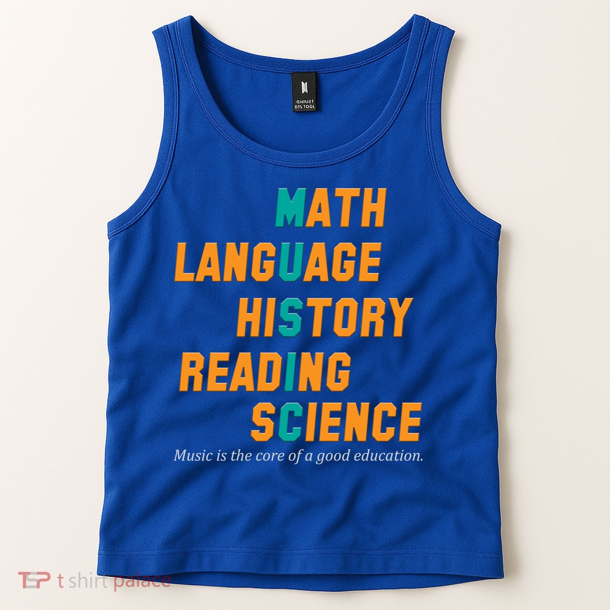 Music Is The Core Of A Good Education  Tank Top