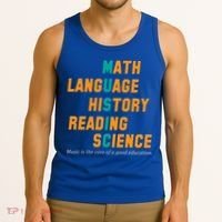 Music Is The Core Of A Good Education  Tank Top thumb 3