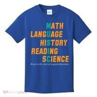 Music Is The Core Of A Good Education  Kids T-Shirt thumb 0