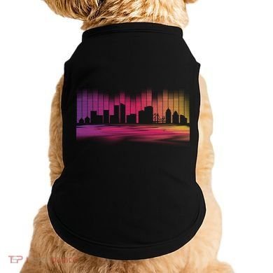Music Skyline Doggie Tank