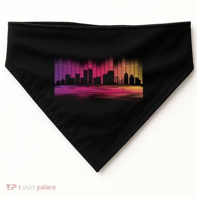 Music Skyline USA-Made Doggie Bandana