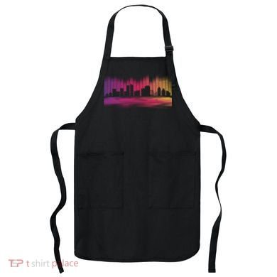 Music Skyline Apron