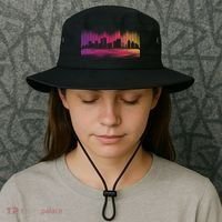 Music Skyline Bucket Hat thumb 3