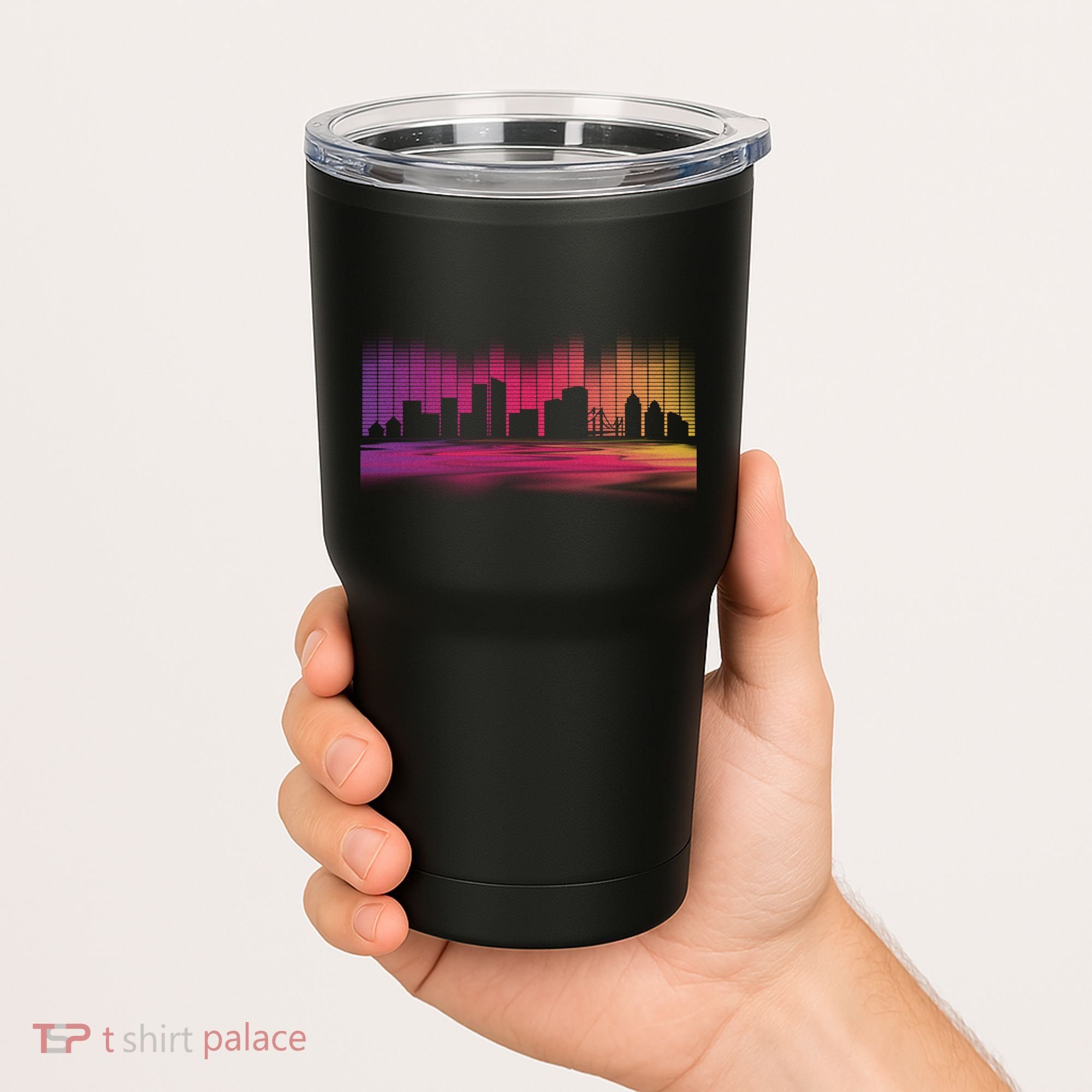 Music Skyline Tumbler