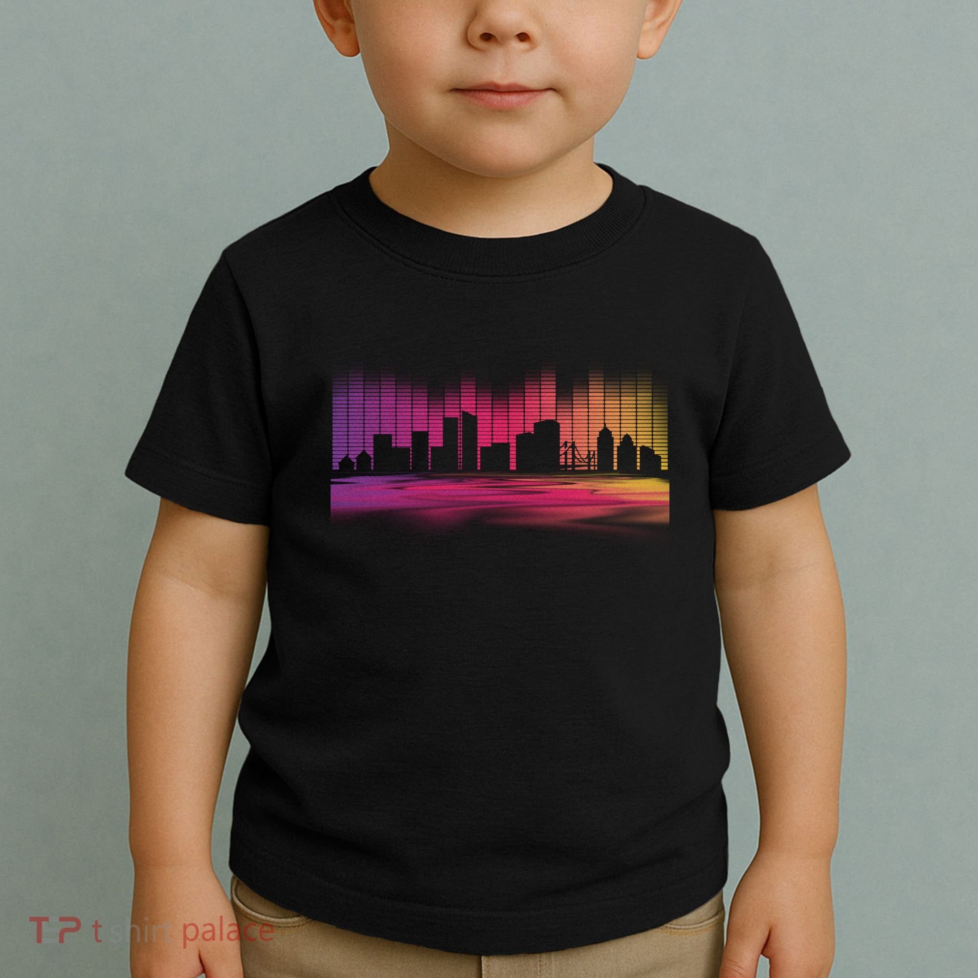 Music Skyline Toddler T-Shirt