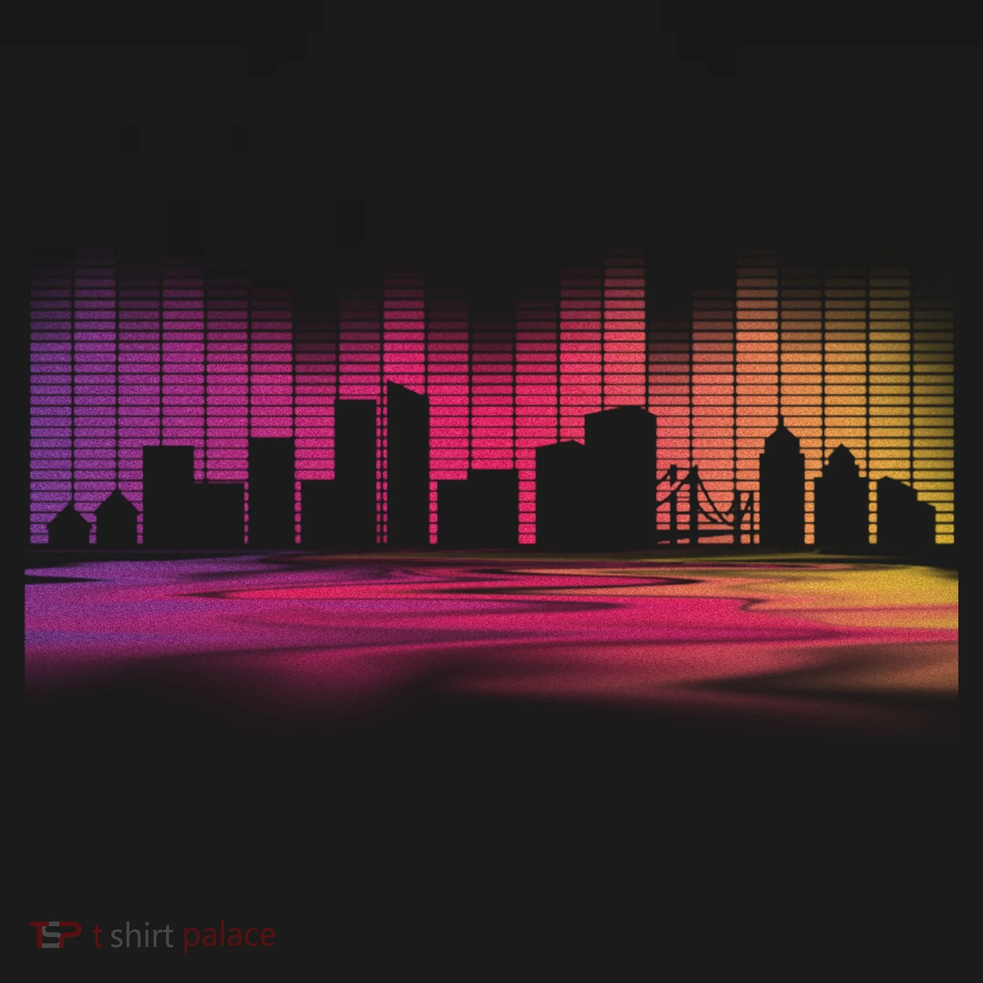 Music Skyline Kids Hoodie