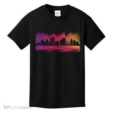 Music Skyline Kids T-Shirt