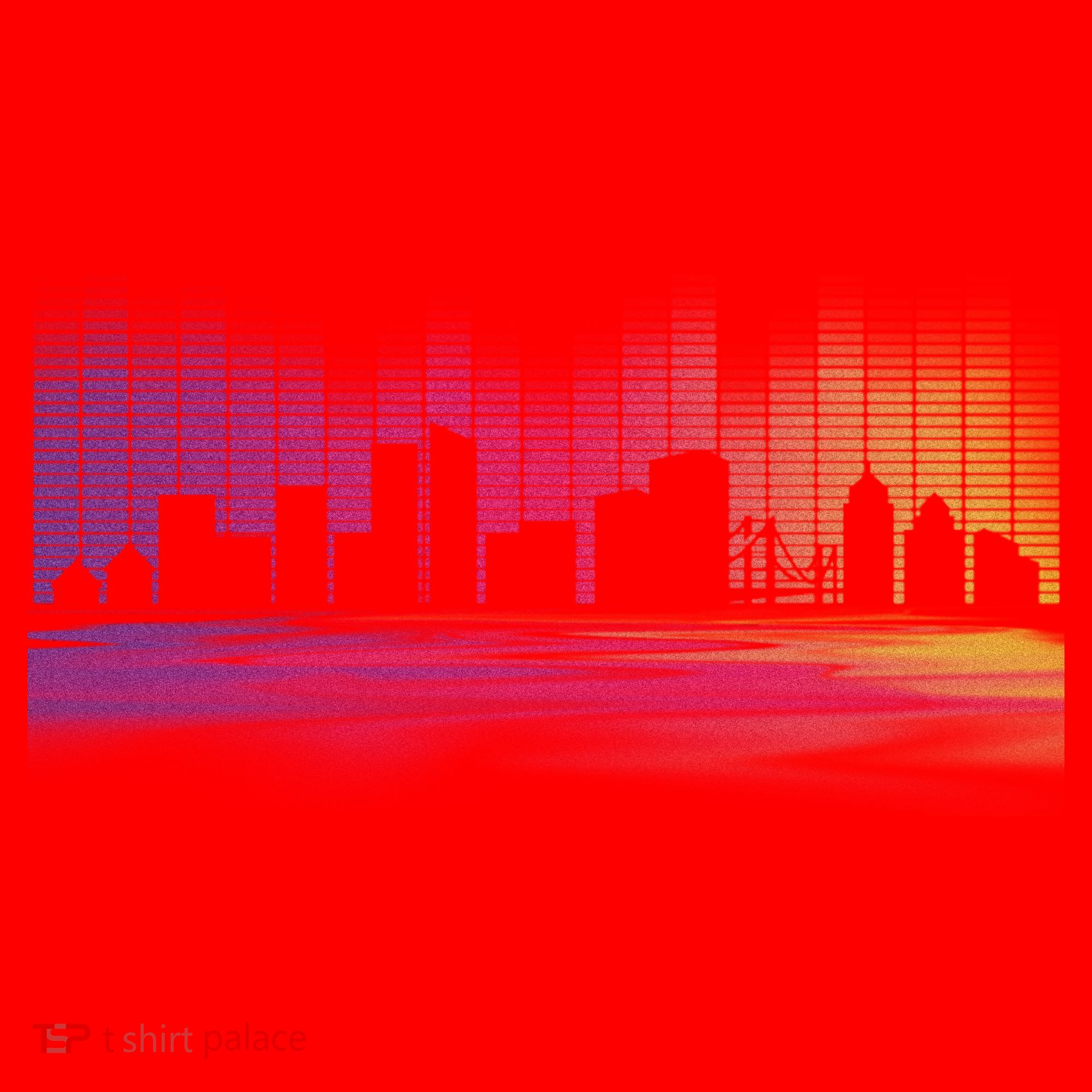Music Skyline Santa Hat