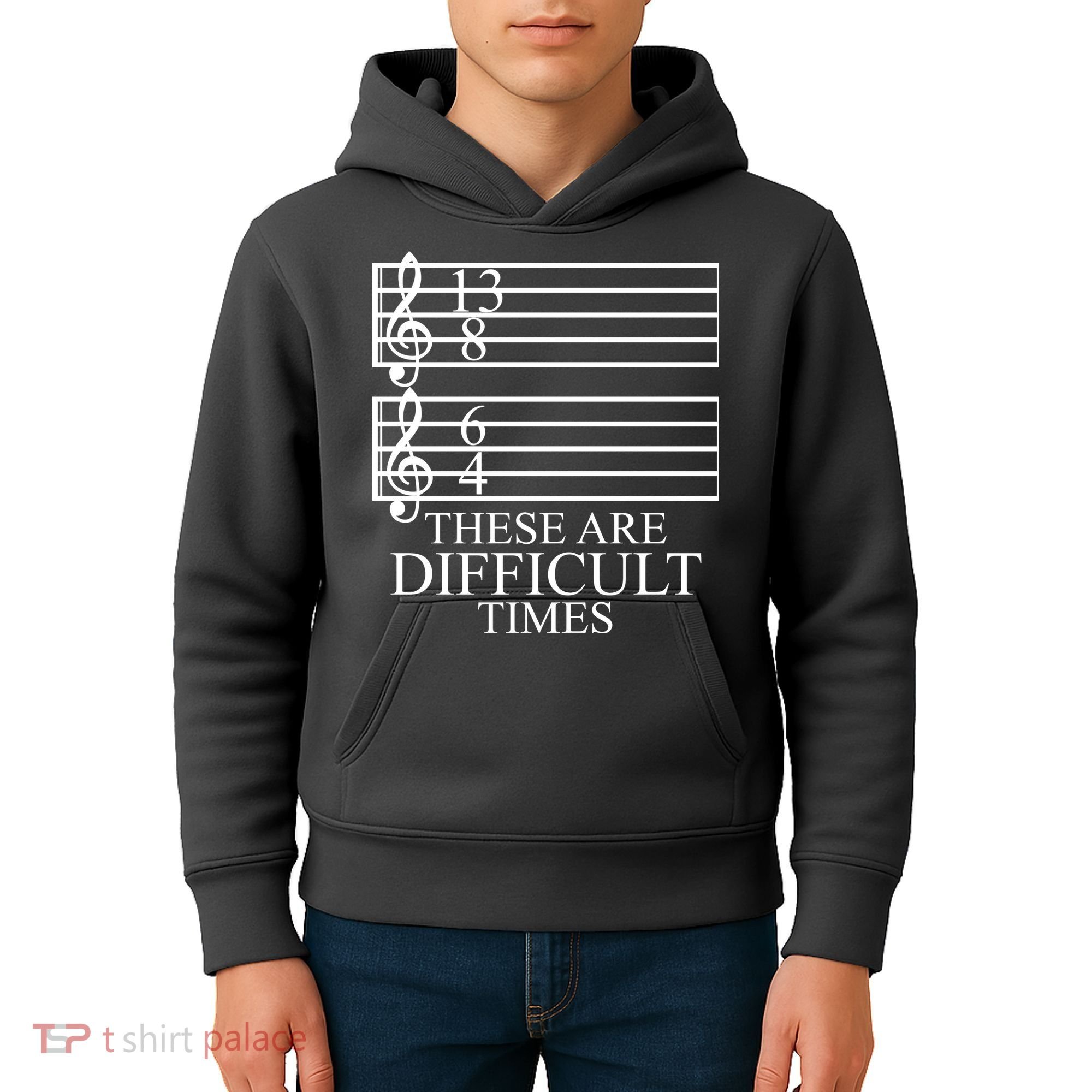 Music Teacher These Are Difficult Times Kids Hoodie