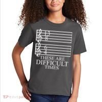 Music Teacher These Are Difficult Times Kids T-Shirt thumb 2