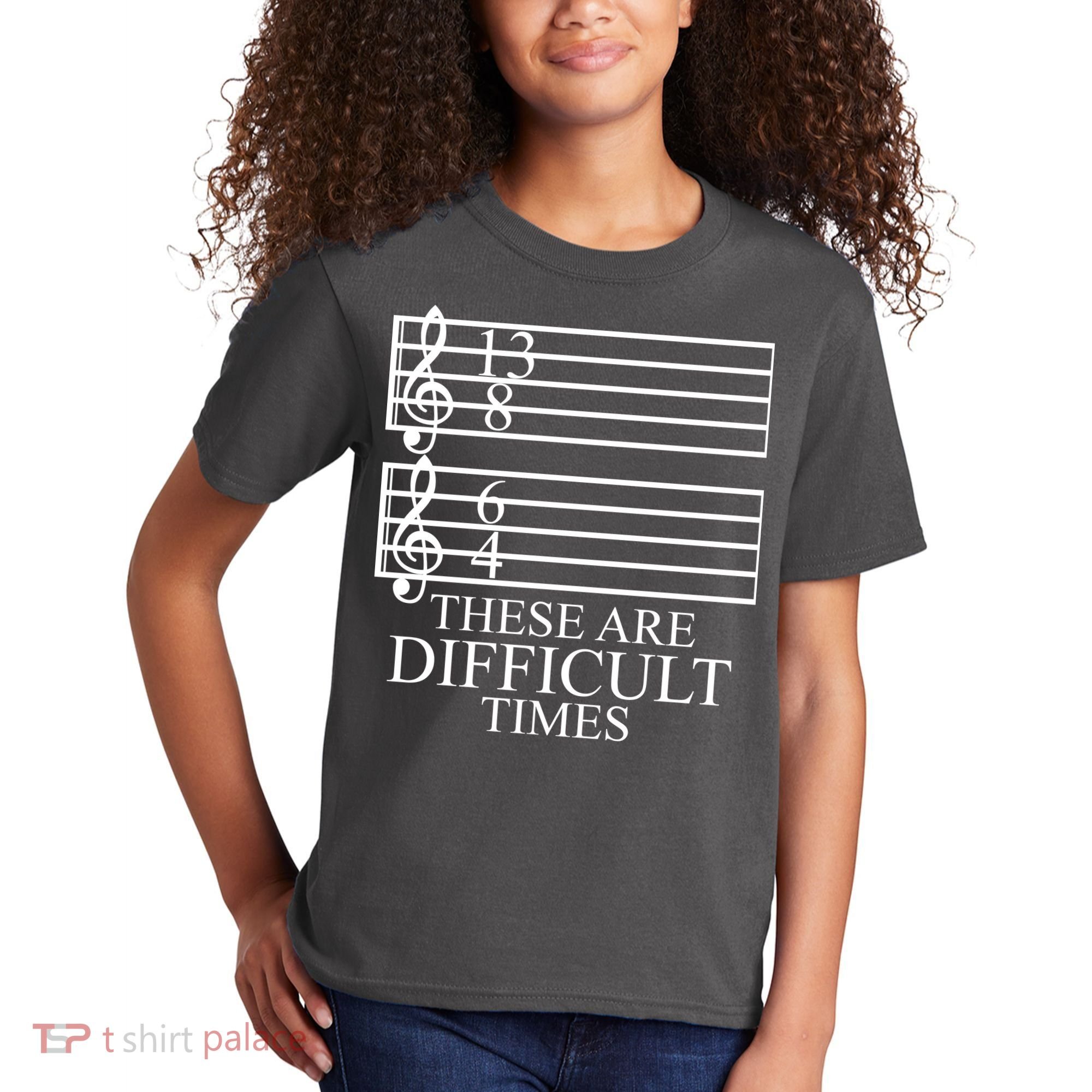 Music Teacher These Are Difficult Times Kids T-Shirt