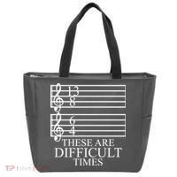 Music Teacher These Are Difficult Times Tote Bag thumb 0