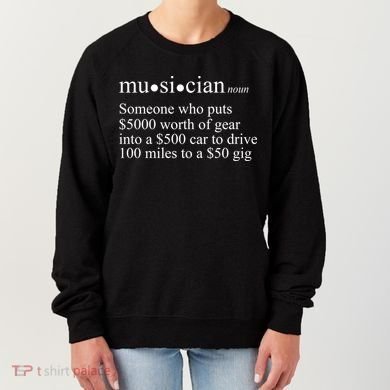Musician Definition Women's Sweatshirt