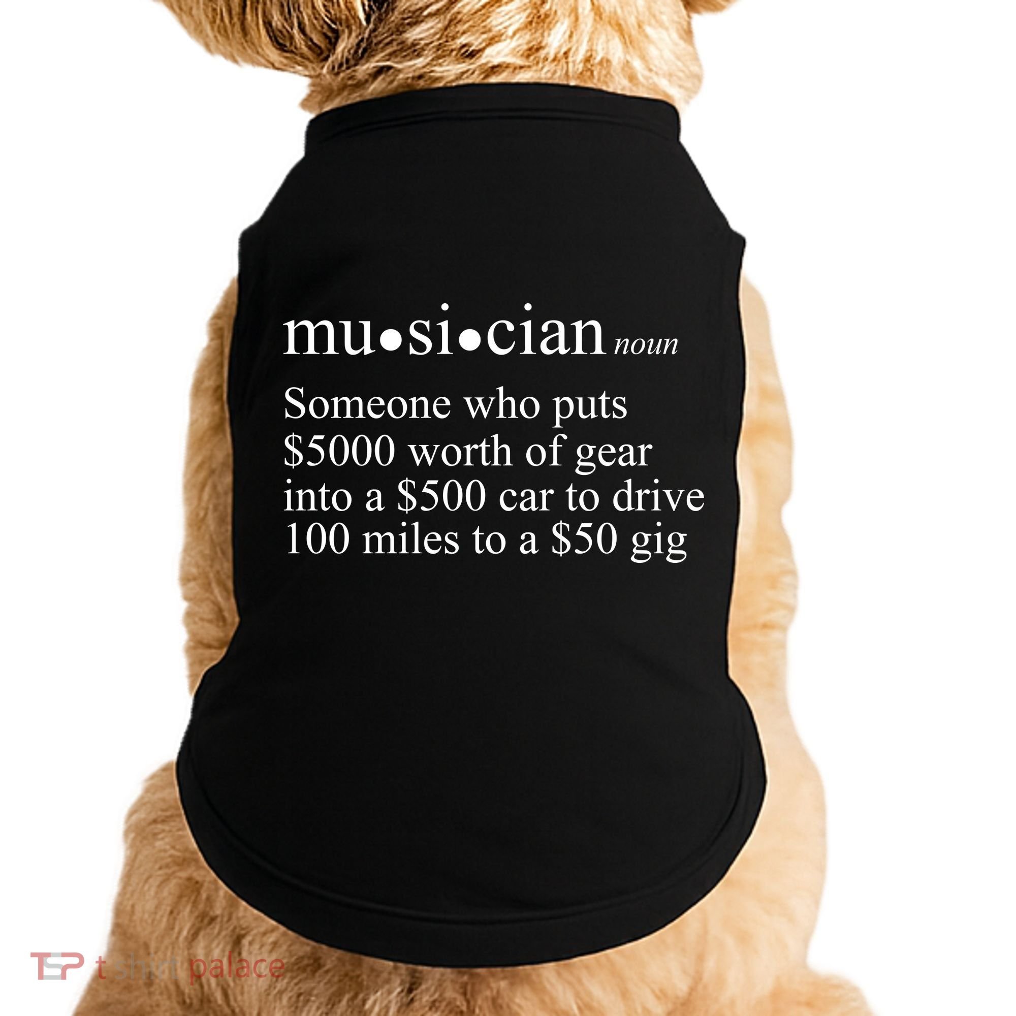 Musician Definition Doggie Tank