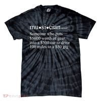 Musician Definition Tie-Dye T-Shirt thumb 0