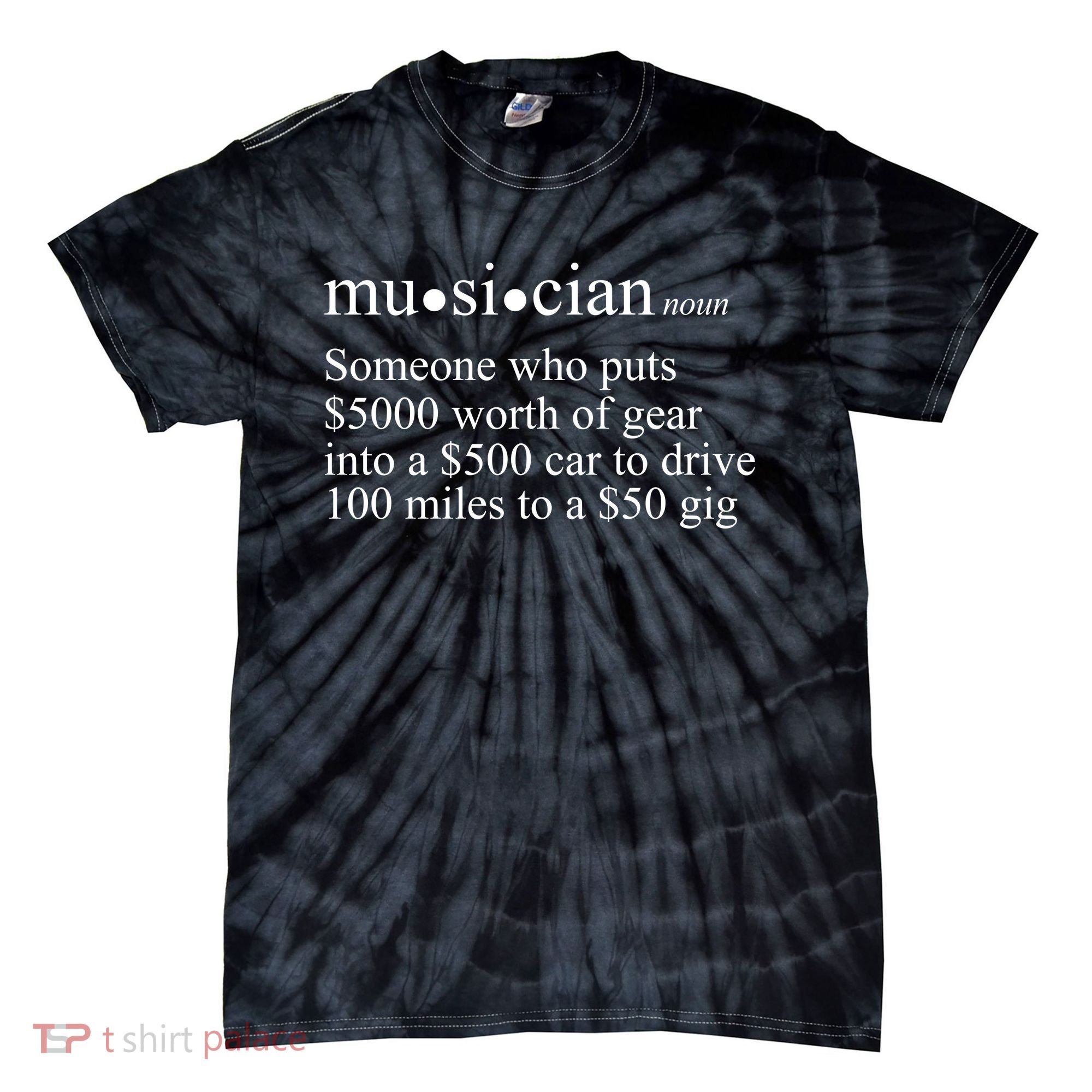 Musician Definition Tie-Dye T-Shirt
