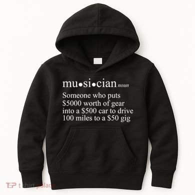 Musician Definition Kids Hoodie