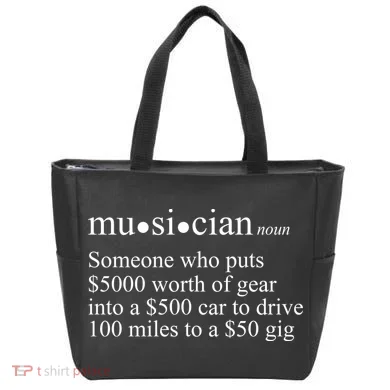 Musician Definition Tote Bag