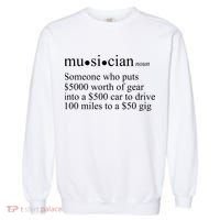 Musician Definition Garment-Dyed Sweatshirt thumb 0