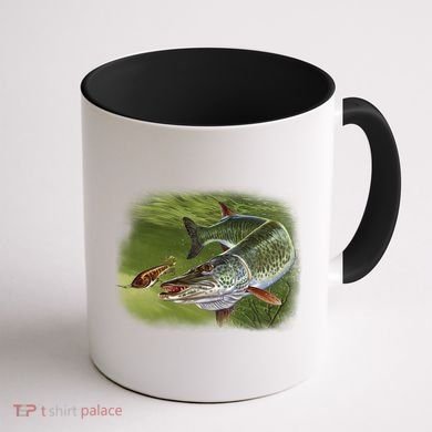 Muskie Coffee Mug back