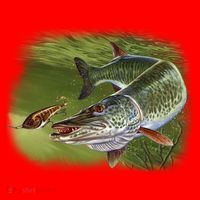 Muskie Santa Hat thumb 1