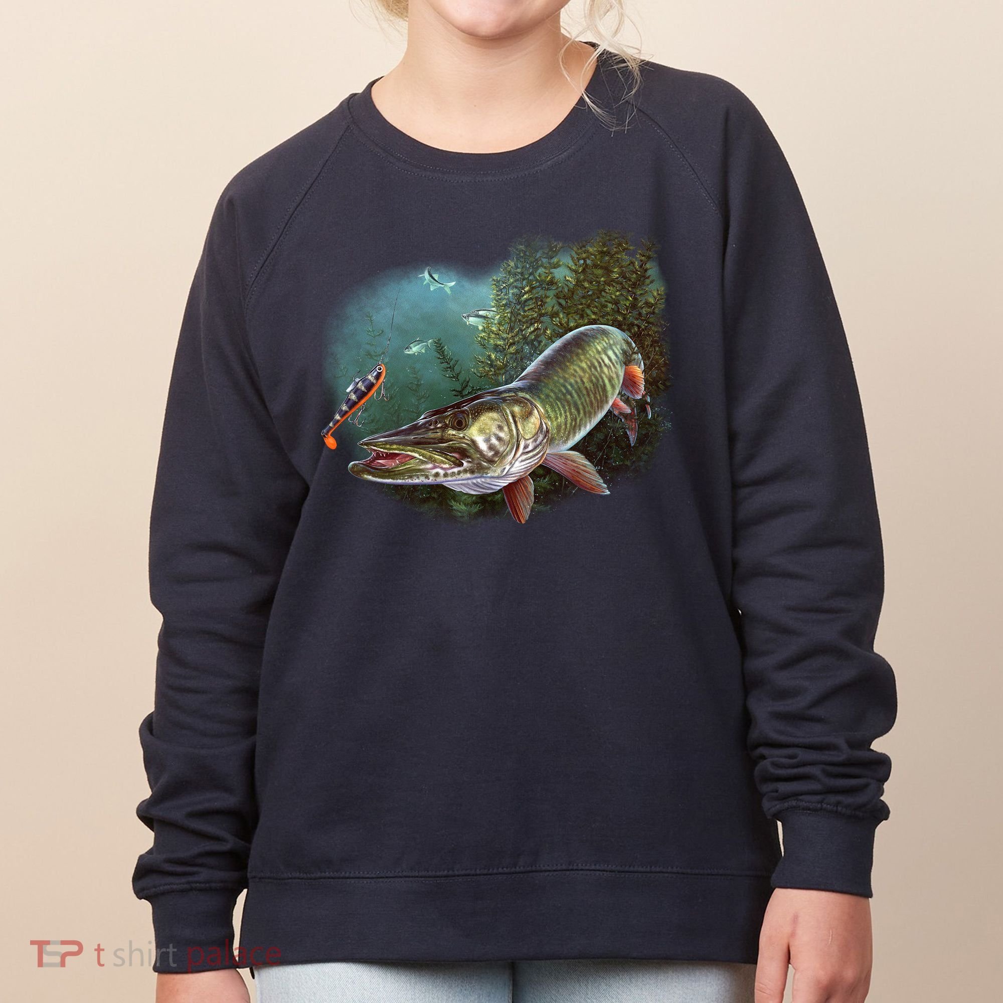 Musky Chase Fishing Women's Sweatshirt