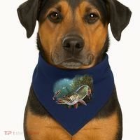 Musky Chase Fishing USA-Made Doggie Bandana thumb 1