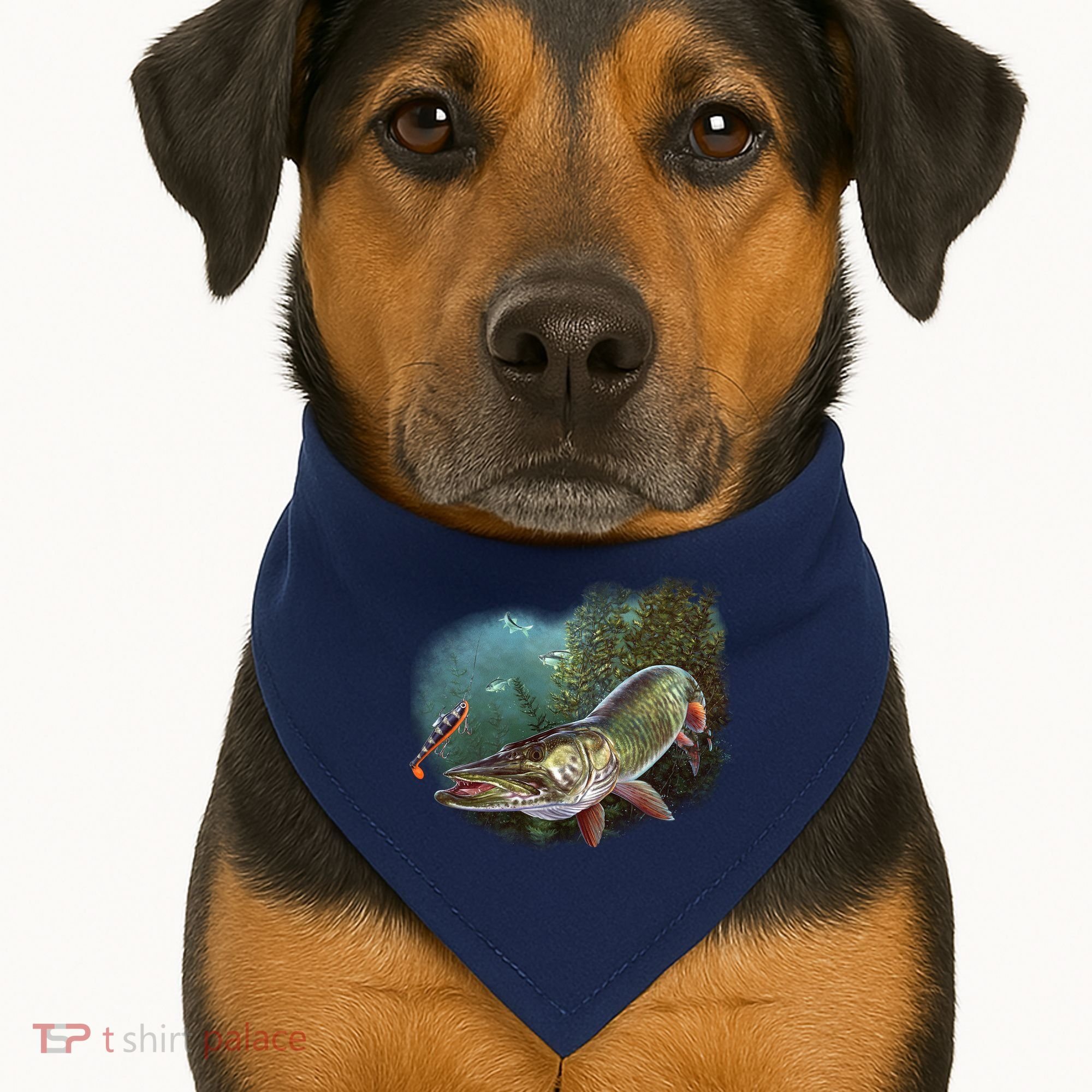 Musky Chase Fishing USA-Made Doggie Bandana