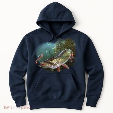 Musky Chase Fishing Hoodie