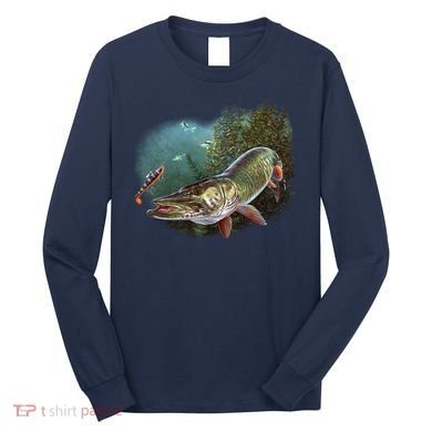 Musky Chase Fishing Long Sleeve Shirt