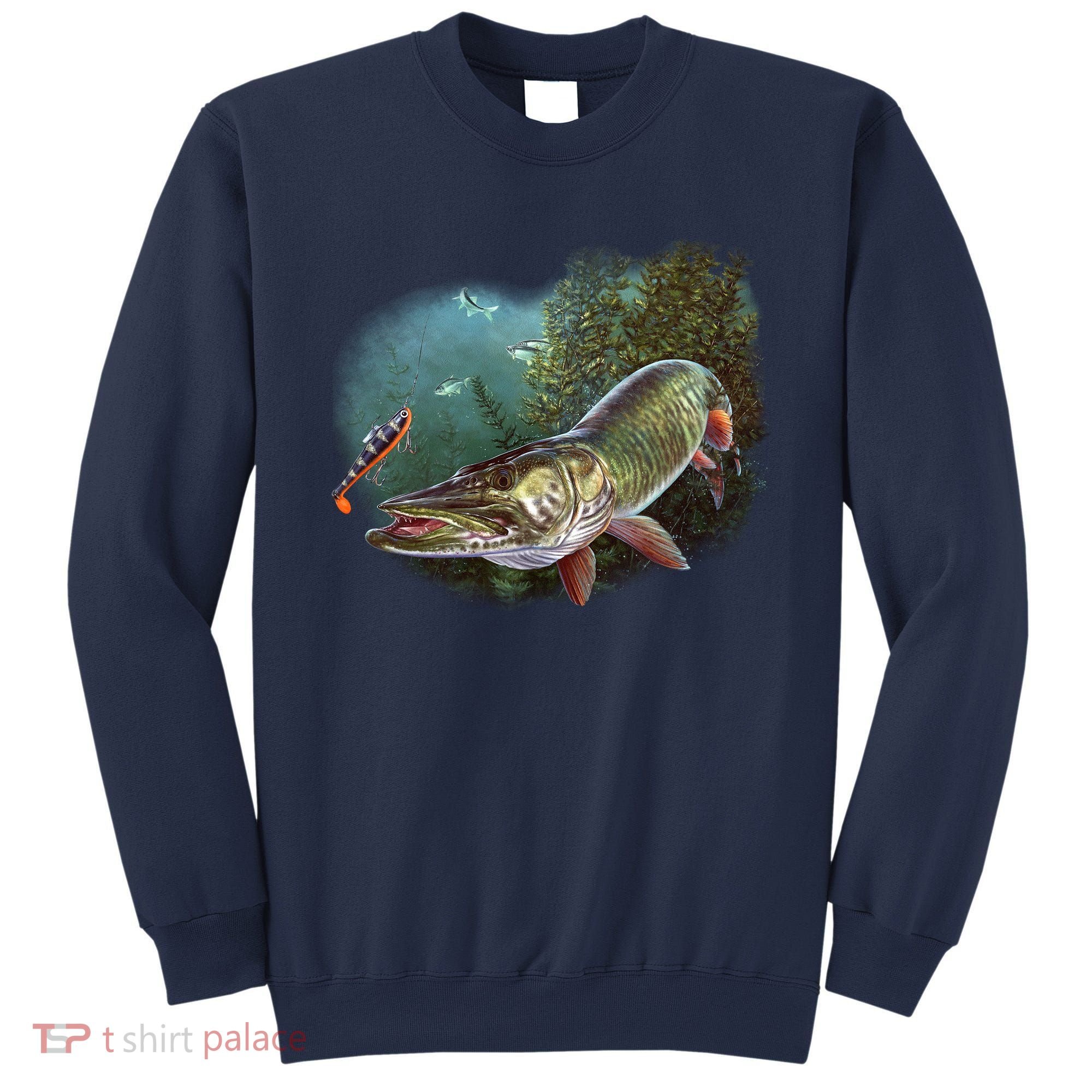 Musky Chase Fishing Sweatshirt