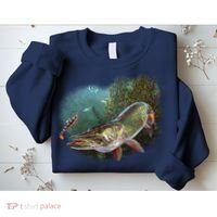 Musky Chase Fishing Sweatshirt thumb 2