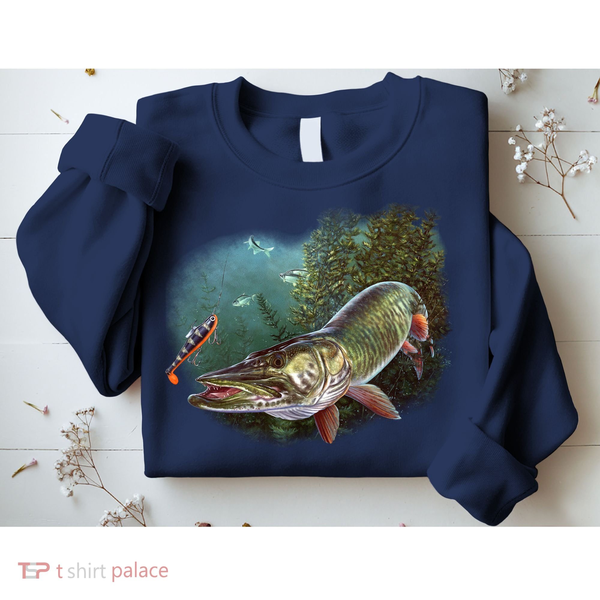 Musky Chase Fishing Sweatshirt