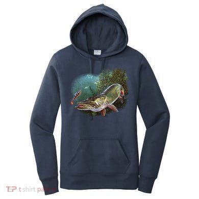 Musky Chase Fishing Women's Hoodie