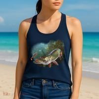 Musky Chase Fishing Women's Tank Top thumb 2