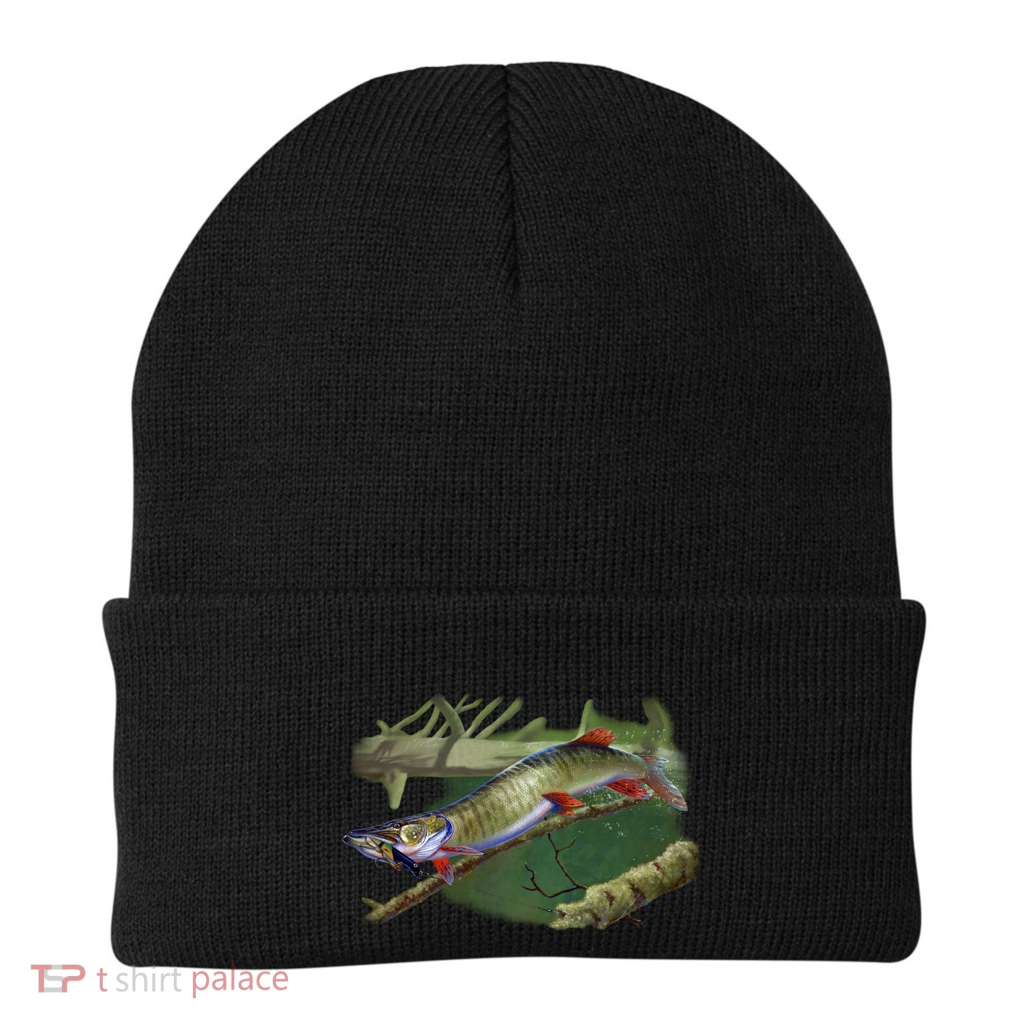 Musky Escape Route Fishing Beanie